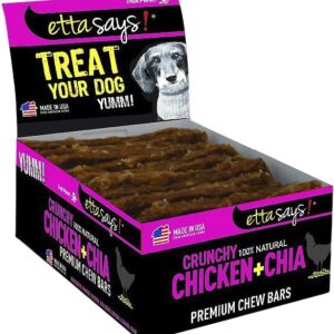 Etta Says, Crunchy Premium Chicken Chews, 12Ct