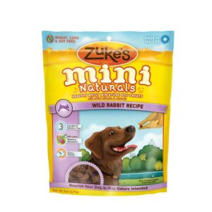Zukes Dog Mini Natural Wild Rabbit 6Oz