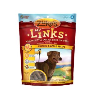Zukes Dog Lil Links Chicken 6Oz