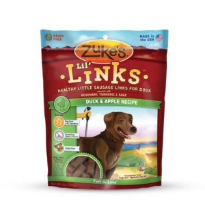 Zukes Dog Lil Links Duck 6 Oz