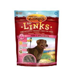 Zukes Dog Lil Links Pork 6 Oz