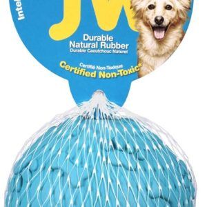 JW Pet Giggler Ball Dog Toy Assorted Large