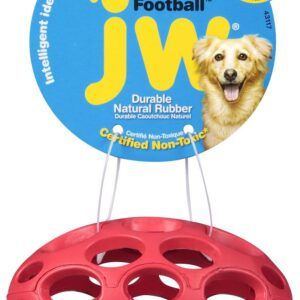 JW Pet Hol-ee Football Dog Toy Assorted Mini