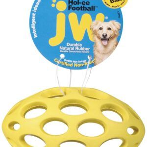 JW Pet Hol-ee Football Dog Toy Assorted Small