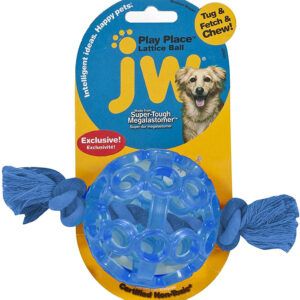 JW Pet Playplace Lattice Ball Dog Toy Assorted Medium