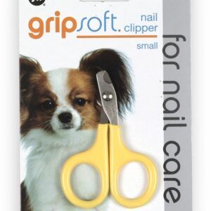 JW Pet Dog Nail Clipper Grey, Yellow Small