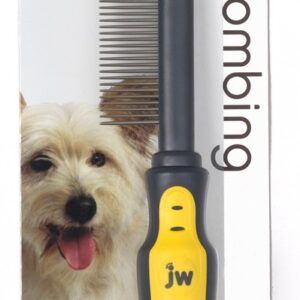 Jw Pet Comb Grey, Yellow Medium