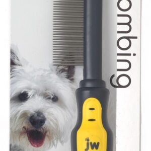 JW Pet Comb Fine Grey, Yellow One Size