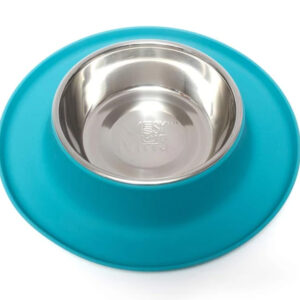 Messy Mutts Dog Feeder Blue 1.5 Cup