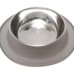 Messy Mutts Dog Feeder Grey 1.5 Cup