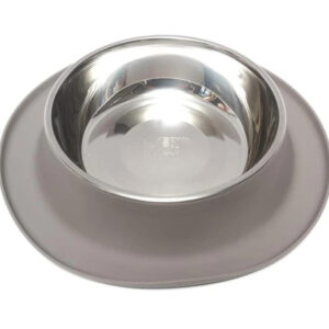 Messy Mutts Dog Feeder Grey 6 Cup