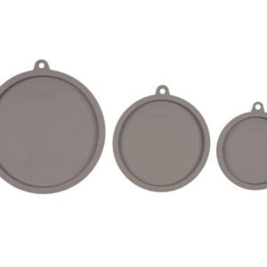 Messy Mutts Dog Bowl Silicone Cover Grey Medium