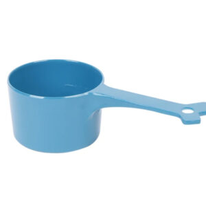 Messy Mutts Dog Cat Food Scoop 1 Cup Blue