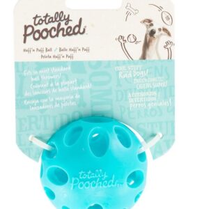 Totally Dog Huff N Puff Ball Teal