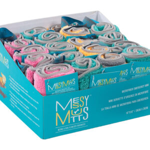 Messy Mutts Dog Microfiber Mini Towel 10in. x 10in.  (Assorted, 20 count)