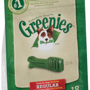 Greenies Original Dog Dental Treat 18 oz 18 Count Regular
