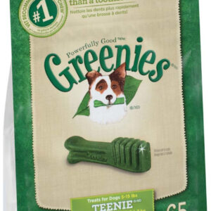 Greenies Original Dog Dental Treat 18 oz 65 Count Teenie