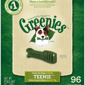 Greenies Original Dog Dental Treat 27 oz 96 Count Teenie