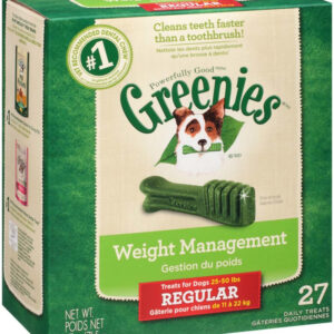 Greenies Weight Management Dog Dental Treat 27 oz 27 Count Regular