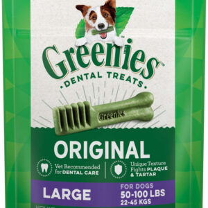 Greenies Original Dog Dental Treat 6 oz 4 Count Large