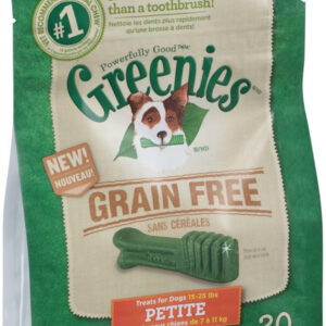 Greenies Grain-Free Dog Dental Treat 12 oz 20 Count Petite
