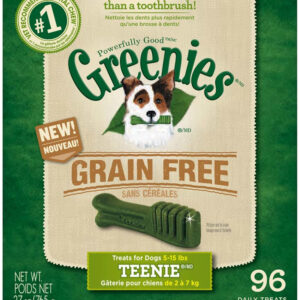 Greenies Grain-Free Dog Dental Treat 27 oz 96 Count Teenie