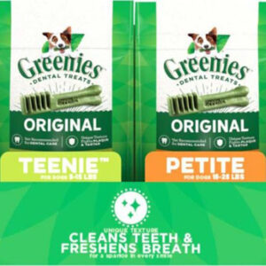 Greenies Original Dog Dental Treats Shelf Display 33 Count