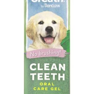 TropiClean Fresh Breath Brushing Dental & Oral Care Gel for Puppies 2 oz
