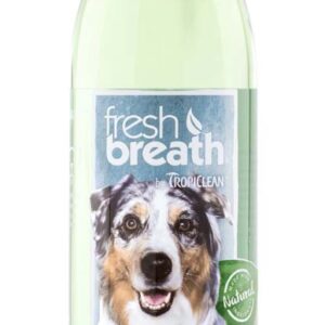 TropiClean Fresh Breath Advanced Whitening Oral Care Water Additive for Dogs 16 fl. oz