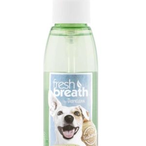 TropiClean Fresh Breath Vanilla Mint Oral Care Spray for Dogs 4 fl. oz