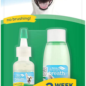 TropiClean Fresh Breath Dental Trial Kit for Dogs
