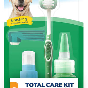 TropiClean Fresh Breath Total Care Kit for Dogs Large Breeds