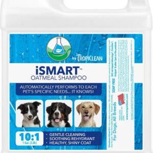 TropiClean iSmart Shampoo for Pets, 1 gal