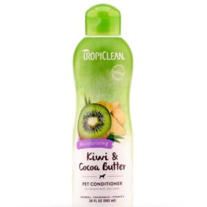 TropiClean Kiwi & Cocoa Butter Moisturizing Conditioner for Pets 20 fl. oz