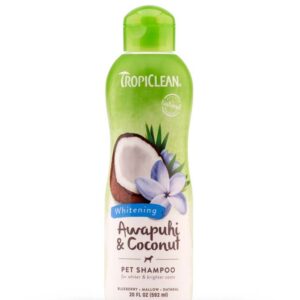 TropiClean Awapuhi & Coconut Whitening Shampoo for Pets 20 fl. oz