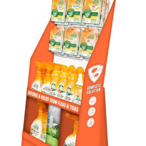 Tropiclean Natural 2Nd Gen Flea and Tick Dog Topical Floor Display 42 Piece