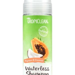 TropiClean Papaya Waterless Shampoo for Pets 7.4 fl. oz