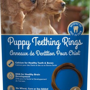 Nbone Dog Teething Ring Peanut Butter 6 Pack