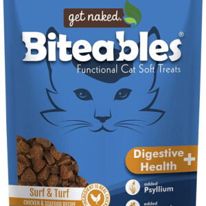 Get Naked Biteables Digestive Health PLUS Functional Cat Soft Treats 3oz.