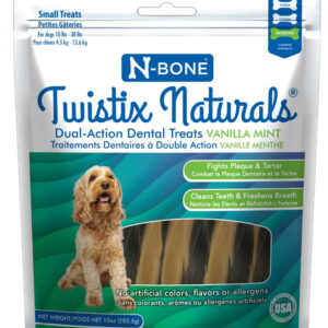 N-Bone Dog Twistix Vanilla Mint Small 10Oz