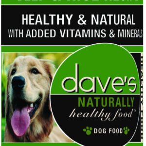 Dave's Pet Food Naturally Healthy Beef & Rice Recipe 13.2oz. (Case of 12)