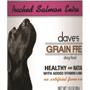 Daves Grain Free, Poached Salmon Entree 13.2Oz (Case Of 12)