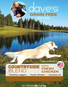 Daves Grain Free Countryside Blend Chicken 4 Lbs