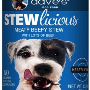 Daves Stewlicious Meaty Beefy Stew 5.5Oz 13.2Oz (Case Of 12)