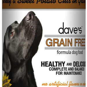 Dave's Dog Grain Free Turkey & Sweet Potato Cuts in Gravy  13.2oz. (Case of 12)