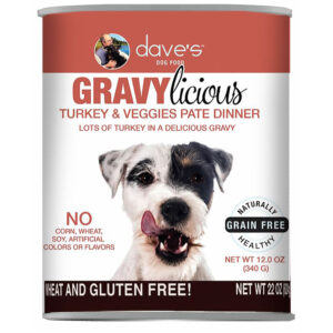 Daves Dog Grain Free Gravylicious Turkey 12 Oz (Case Of 12)