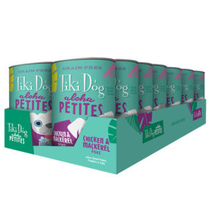 Tiki Pets Dog Aloha Pack E Chicken Mackerel 9 Oz.(Case Of 12)