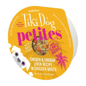 Tiki Pet  Dog Alh Ckn 3Oz Tiki Pets 4Pk (4 case)