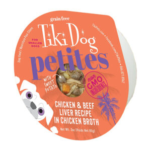 Tiki Pet  Dog Alh Ckn Bf 3Oz Tiki Pets 4Pk (4 case)