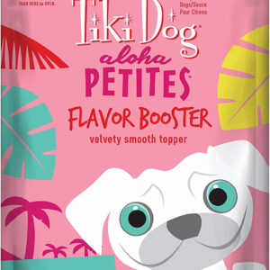 Tiki Pets Dog Aloha Petites Flavor Booster Salmon Bisque 1.5oz (Case Of 12)